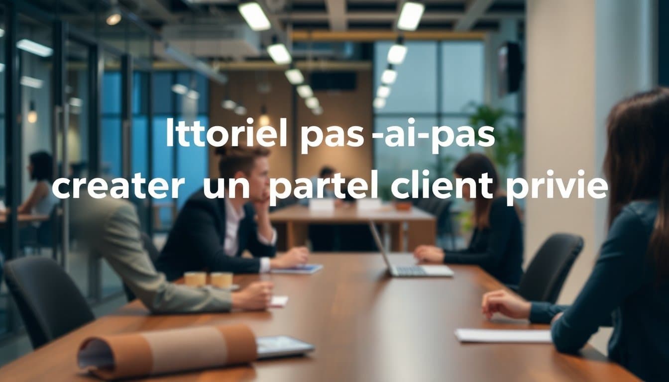 Portail client sans code : créer une application métier